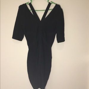 Venus mini strap detail dress